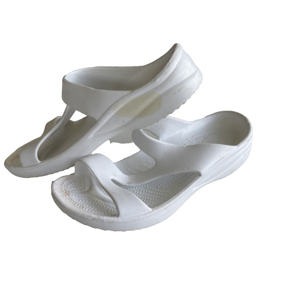 Women's Slide Slip On Sandals Hounds Women's 9/10 White - Picture 1 of 7